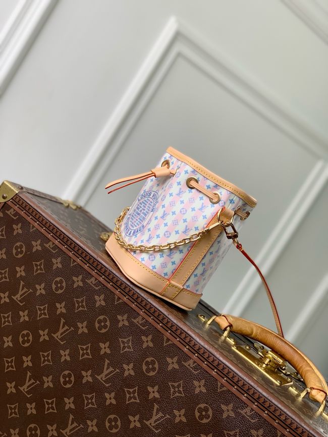 Louis Vuitton NEW Nano Noe M29029 Stamp Blue Louis Vuitton NEW Nano Noe M29029 Stamp Blue