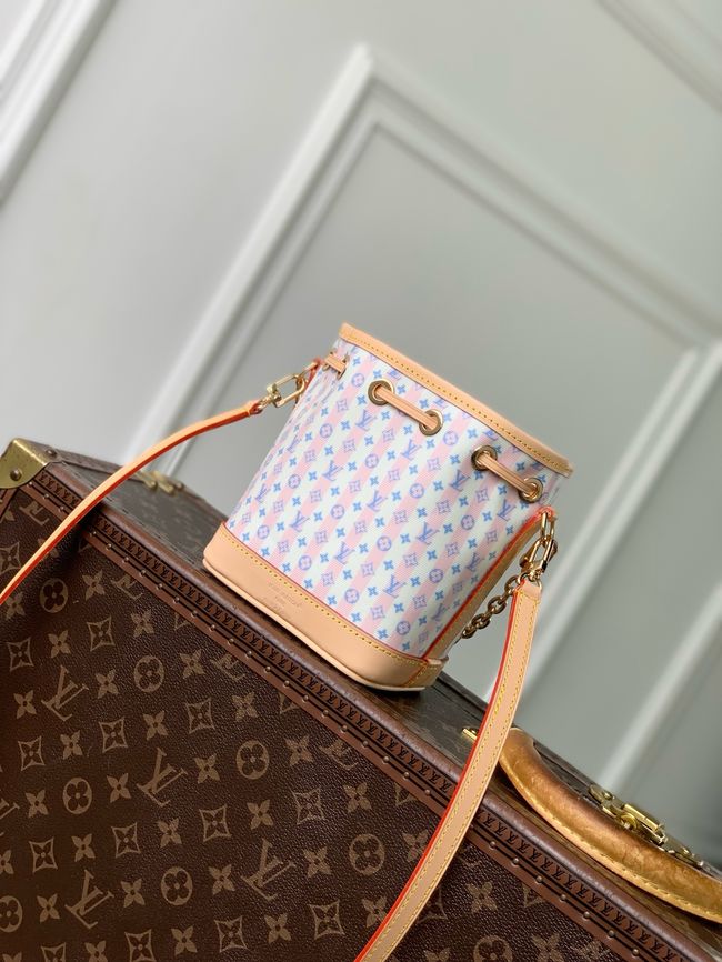 Louis Vuitton NEW Nano Noe M29029 Stamp Blue Louis Vuitton NEW Nano Noe M29029 Stamp Blue