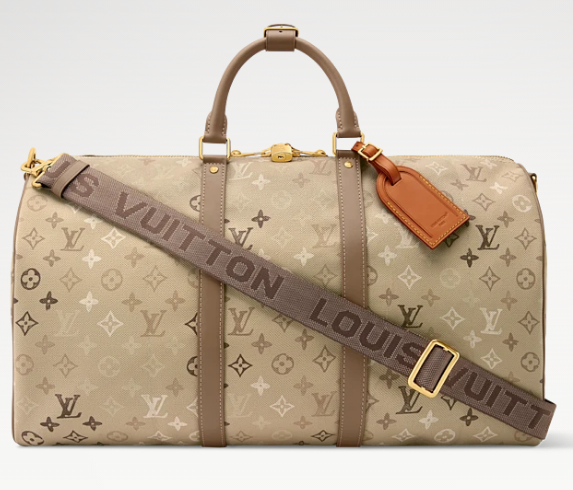 Louis Vuitton New Season KEEPALL BANDOULIERE 50 Travel Bag M29159