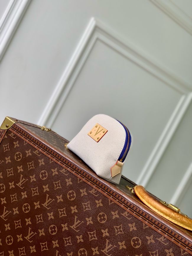 Louis Vuitton Pochette Cosmetique PM M28652 Ocean Blue Louis Vuitton Pochette Cosmetique PM M28652 Ocean Blue