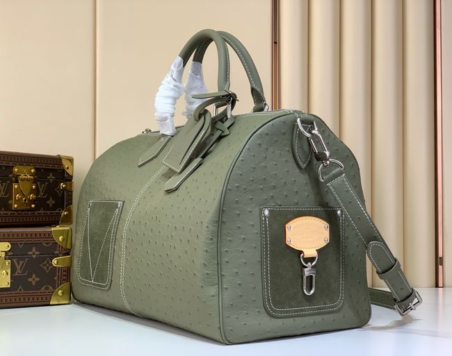 Louis Vuitton Speedy Bandouliere M89113 green