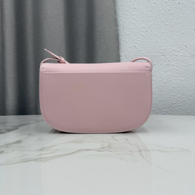 Medium Dior Medaillon Flap Bag Grained Calfskin M3920QD Rose Tendre Medium Dior Medaillon Flap Bag Grained Calfskin M3920QD Rose Tendre