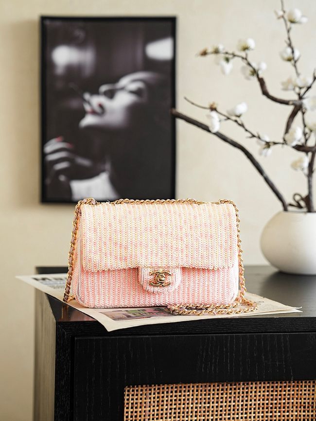 CHANEL Evening Bag AS4298-2 pink