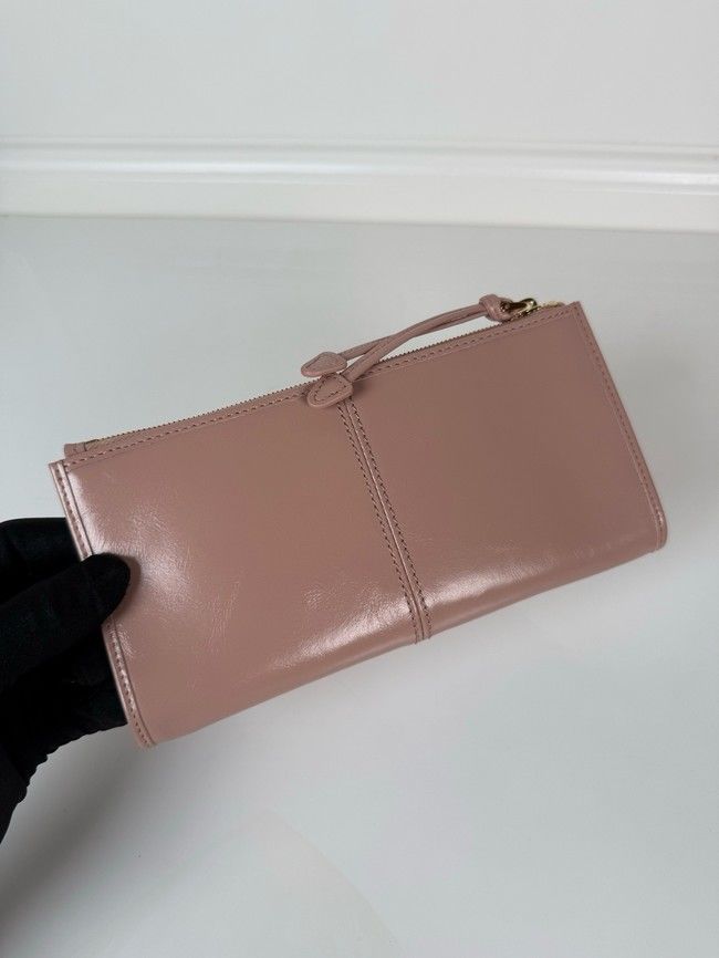 Prada Leather pouch 1MB051 pink Prada Leather pouch 1MB051 pink
