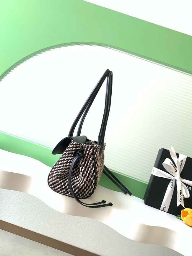 CHANEL Small Tote AS6288 black&Fabric CHANEL Small Tote AS6288 black&Fabric
