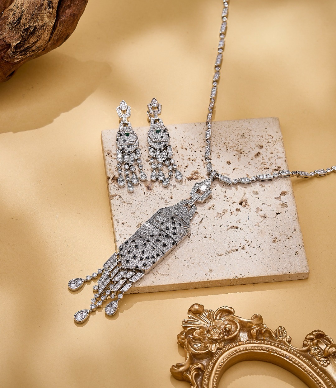 Cartier necklace&Earring CE82030
