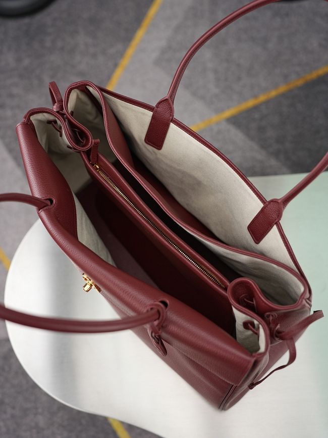 Chanel 26S Grained Calfskin Shopping Bag AS6289 Burgundy Chanel 26S Grained Calfskin Shopping Bag AS6289 Burgundy