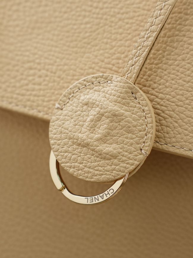 Chanel 26S Grained Calfskin Shopping Bag AS6289 Dark Beige Chanel 26S Grained Calfskin Shopping Bag AS6289 Dark Beige