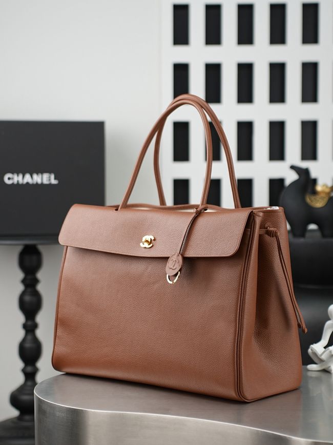 Chanel 26S Grained Calfskin Shopping Bag AS6289 camel Chanel 26S Grained Calfskin Shopping Bag AS6289 camel