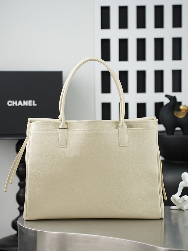 Chanel 26S Grained Calfskin Shopping Bag AS6289 cream Chanel 26S Grained Calfskin Shopping Bag AS6289 cream