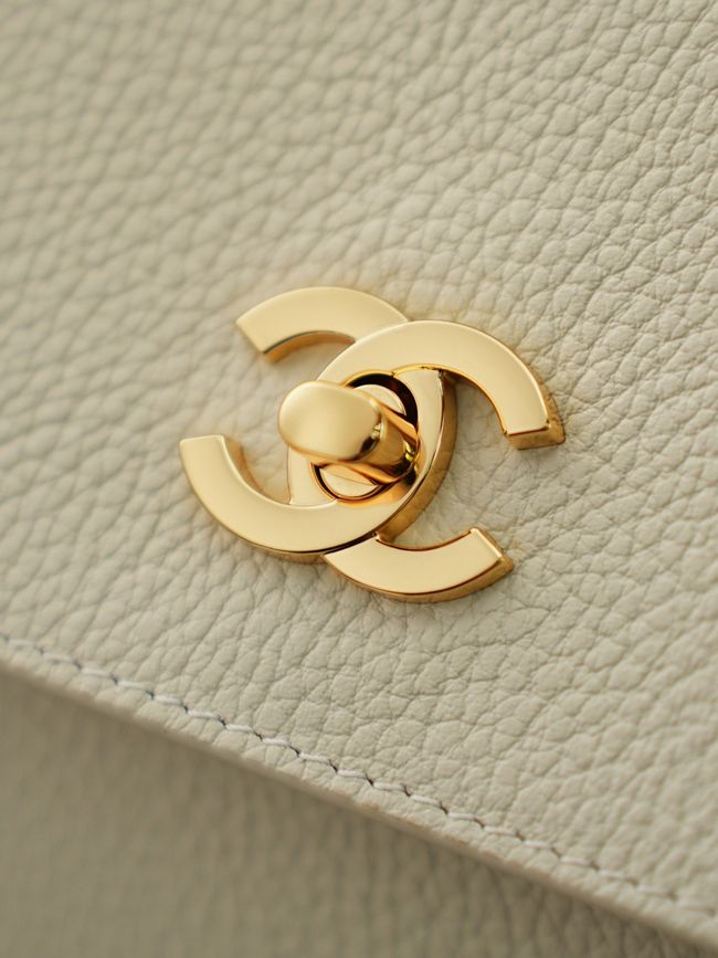 Chanel 26S Grained Calfskin Shopping Bag AS6289 cream Chanel 26S Grained Calfskin Shopping Bag AS6289 cream
