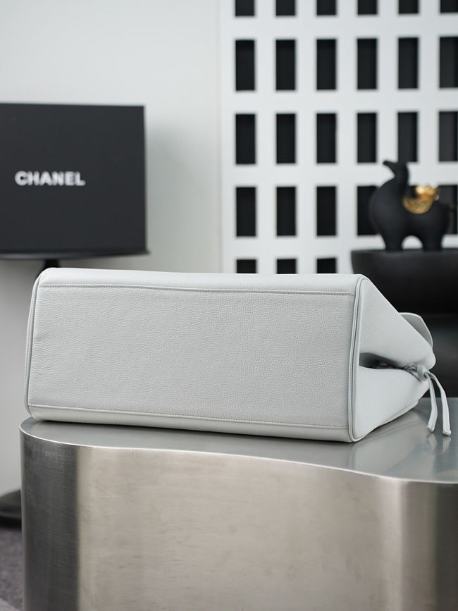 Chanel 26S Grained Calfskin Shopping Bag AS6289 ice blue Chanel 26S Grained Calfskin Shopping Bag AS6289 ice blue