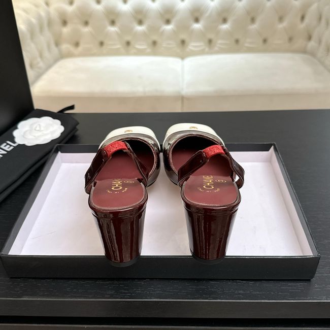 Chanel Pumps Lambskin heel G47189-1