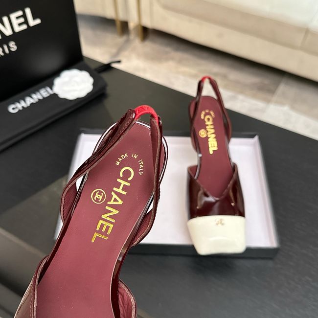 Chanel Pumps Lambskin heel G47189-1