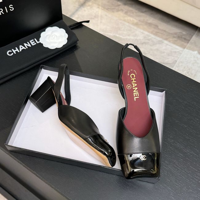 Chanel Pumps Lambskin heel G47189-2