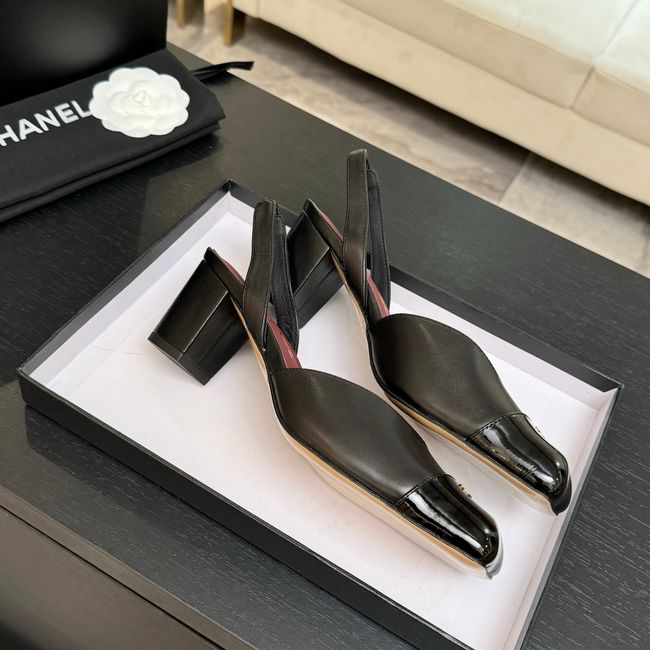 Chanel Pumps Lambskin heel G47189-2