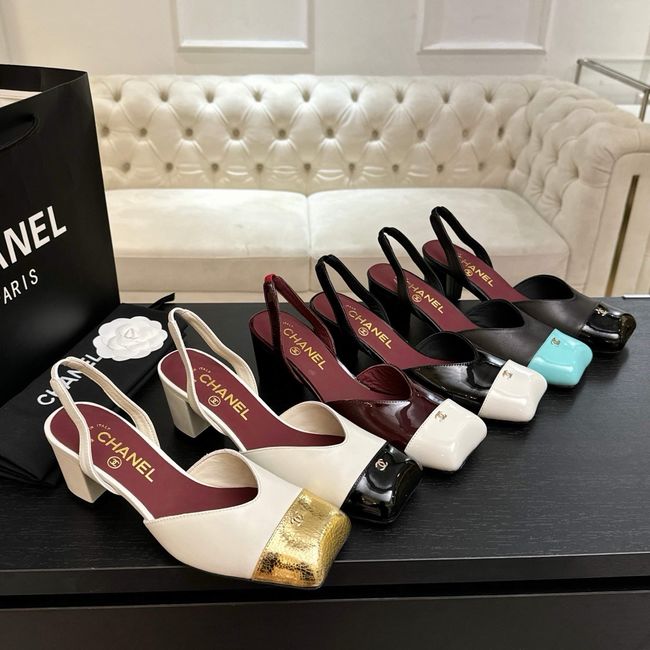 Chanel Pumps Lambskin heel G47189-2