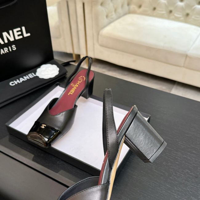 Chanel Pumps Lambskin heel G47189-2