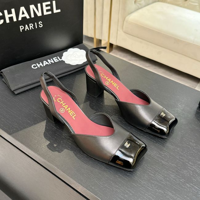 Chanel Pumps Lambskin heel G47189-2