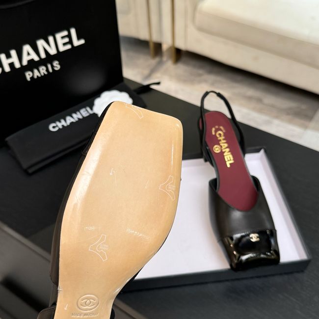 Chanel Pumps Lambskin heel G47189-2