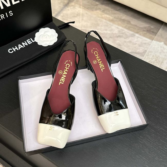 Chanel Pumps Lambskin heel G47189-4