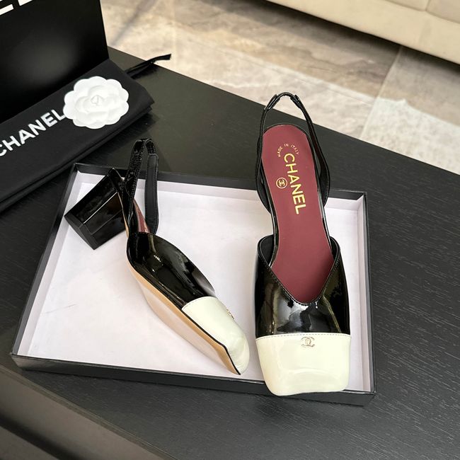 Chanel Pumps Lambskin heel G47189-4