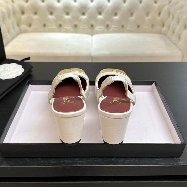 Chanel Pumps Lambskin heel G47189-5