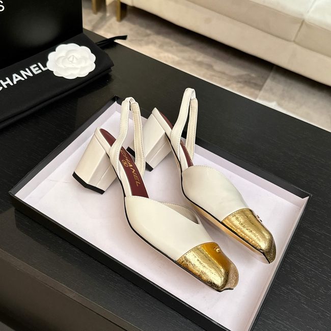 Chanel Pumps Lambskin heel G47189-5