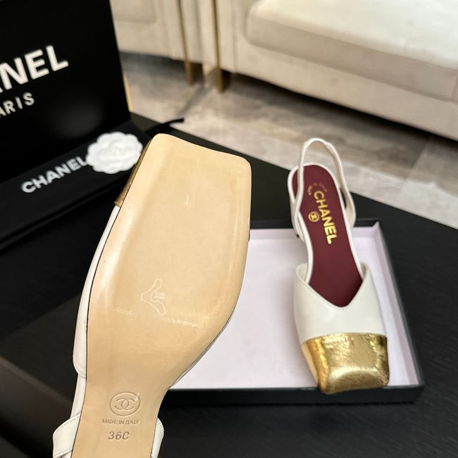 Chanel Pumps Lambskin heel G47189-5