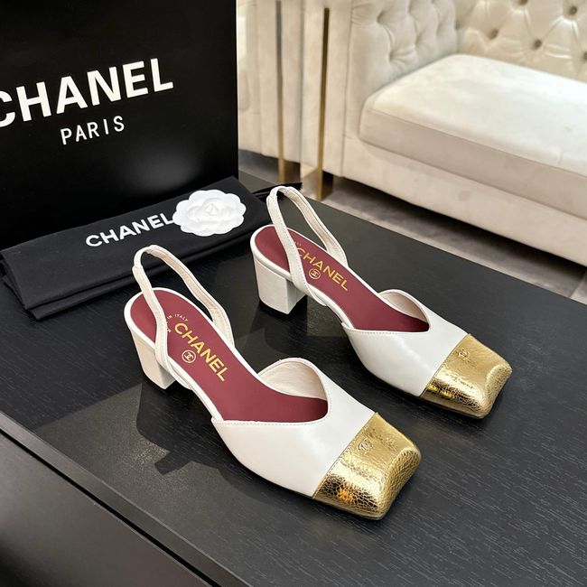 Chanel Pumps Lambskin heel G47189-5