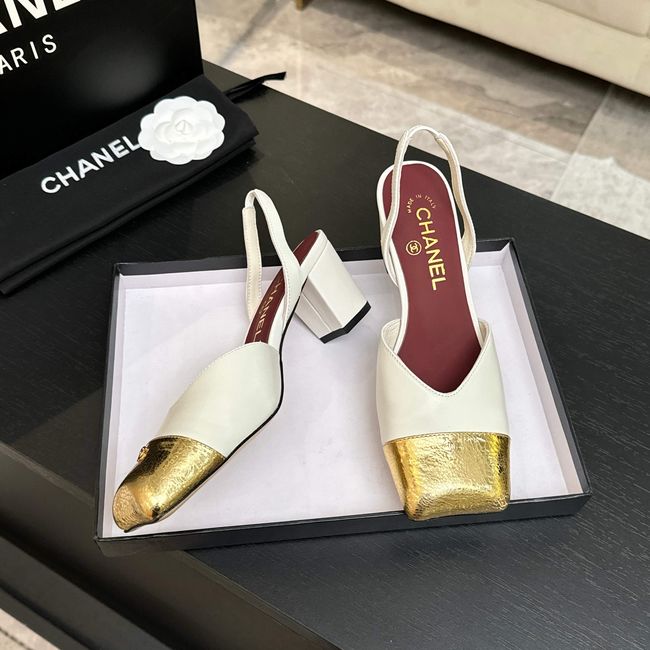 Chanel Pumps Lambskin heel G47189-5