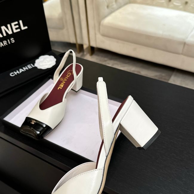 Chanel Pumps Lambskin heel G47189-6