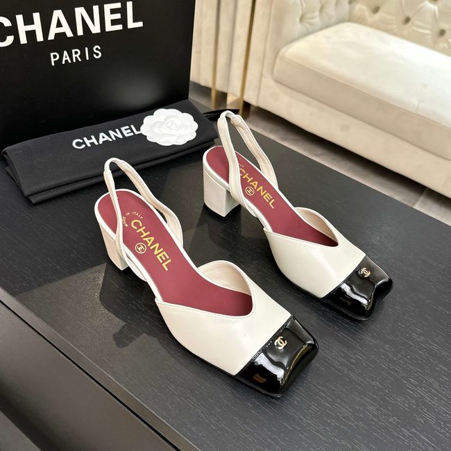 Chanel Pumps Lambskin heel G47189-6