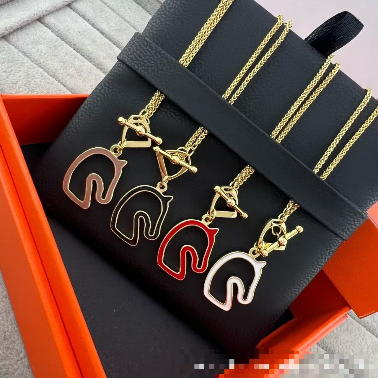 Hermes Necklace HN63022 Gold Chain