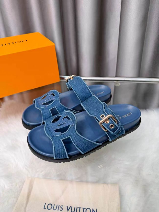 Louis Vuitton Slippers Shoes 69000-2