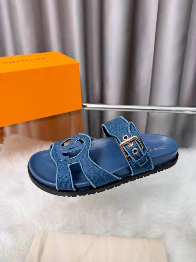 Louis Vuitton Slippers Shoes 69000-2