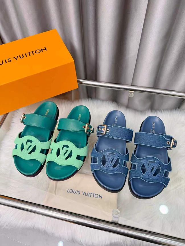 Louis Vuitton Slippers Shoes 69000-2