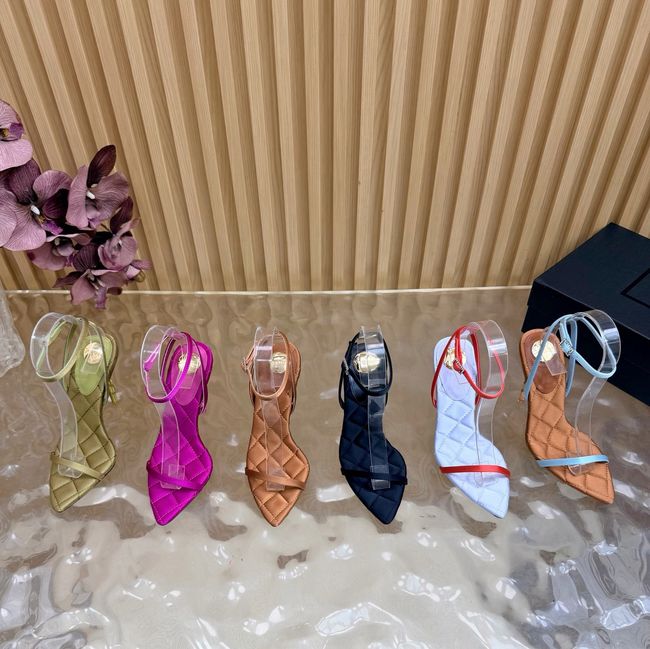 Saint Laurent pumps in satin crepe Heel 10CM 69001-1