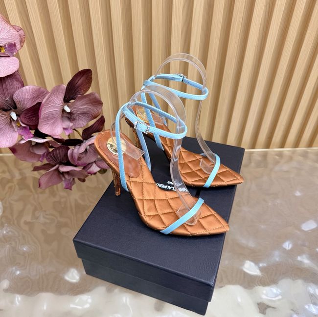 Saint Laurent pumps in satin crepe Heel 10CM 69001-1