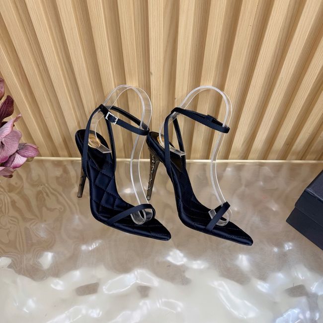 Saint Laurent pumps in satin crepe Heel 10CM 69001-2