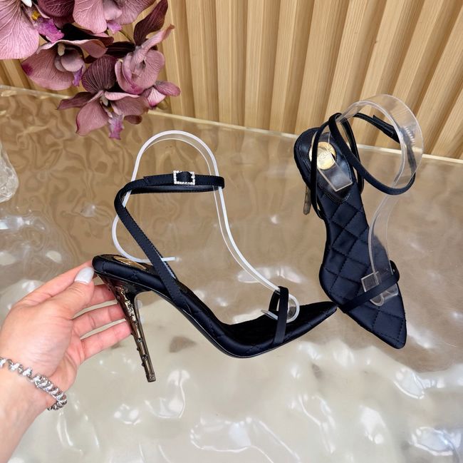 Saint Laurent pumps in satin crepe Heel 10CM 69001-2