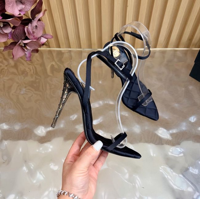 Saint Laurent pumps in satin crepe Heel 10CM 69001-2