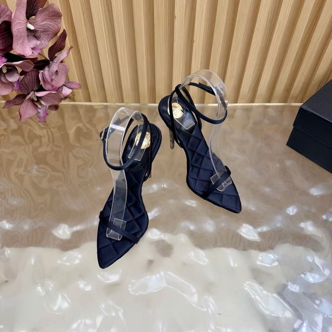 Saint Laurent pumps in satin crepe Heel 10CM 69001-2