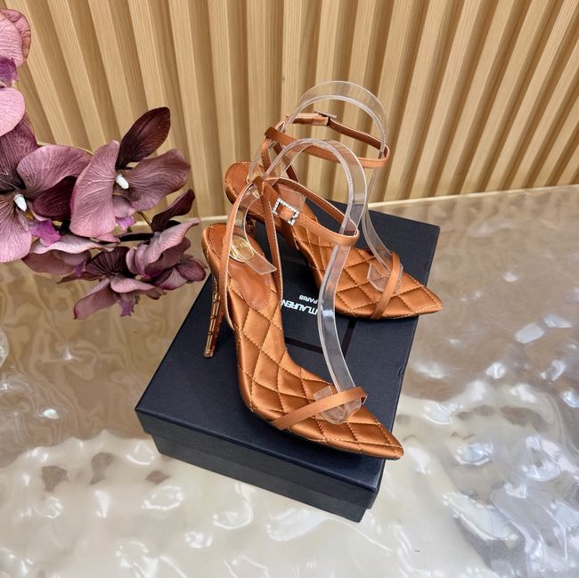 Saint Laurent pumps in satin crepe Heel 10CM 69001-3