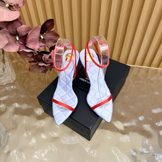 Saint Laurent pumps in satin crepe Heel 10CM 69001-4