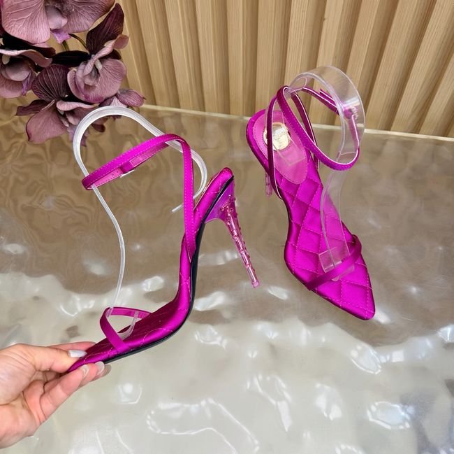 Saint Laurent pumps in satin crepe Heel 10CM 69001-5