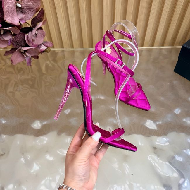 Saint Laurent pumps in satin crepe Heel 10CM 69001-5