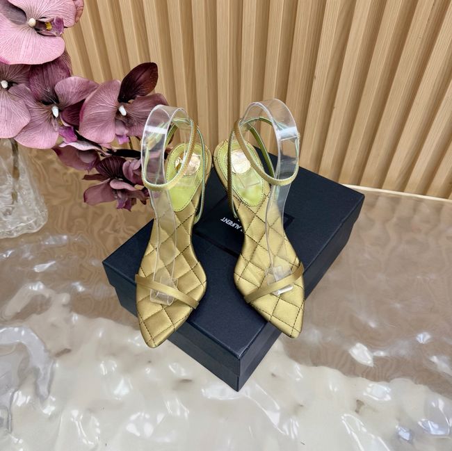 Saint Laurent pumps in satin crepe Heel 10CM 69001-6