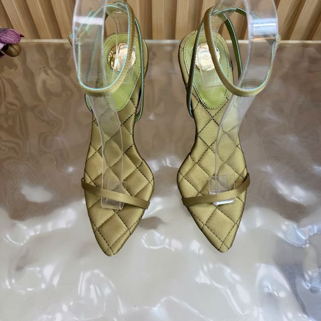 Saint Laurent pumps in satin crepe Heel 10CM 69001-6