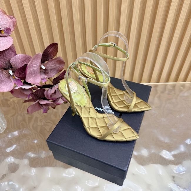 Saint Laurent pumps in satin crepe Heel 10CM 69001-6